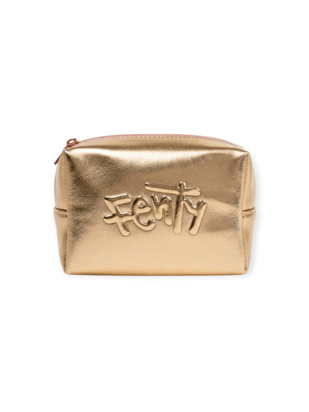 Fenty Cosmetic Bag Metallic, New